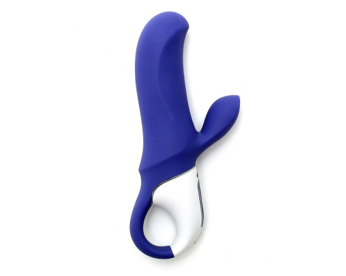 Потужний вібратор-кролик Satisfyer Vibes Magic Bunny, два мотори, литий силікон, 12 режимів роботи