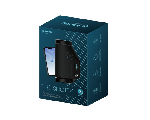 Смарт-мастурбатор Kaotik Labs The Shotty, режим edging, вібрація, обертання та імітація фрикцій