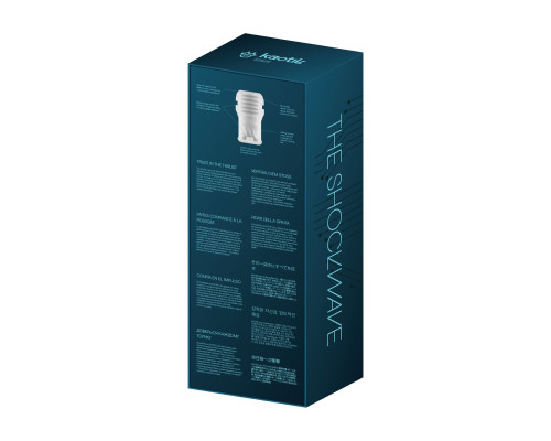 Смарт-мастурбатор Kaotik Labs The Shockwave, режим edging, імітація фрикцій