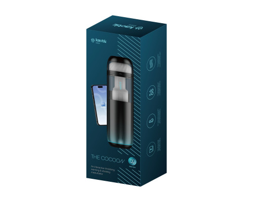 Смарт-мастурбатор Kaotik Labs The Cocoon, режим edging, пульсації, підігрів до 42 °C