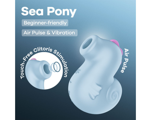 Вакуумний кліторальний стимулятор Satisfyer Sea Pony