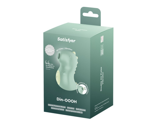 Вакуумний кліторальний стимулятор Satisfyer Din-OOH