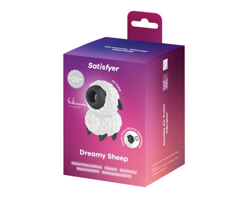 Вакуумний кліторальний стимулятор Satisfyer Dreamy Sheep