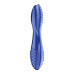 Двосторонній скляний дилдо Satisfyer Dazzling Crystal 2 Blue