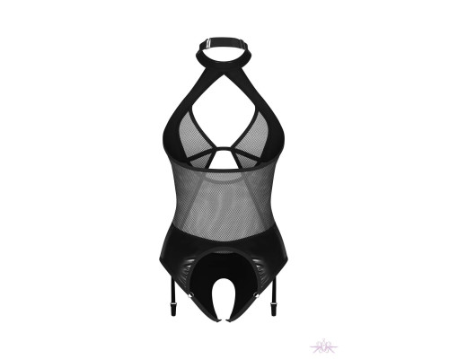 Боді Obsessive Dominna crotchless teddy S/M