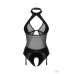 Боді Obsessive Dominna crotchless teddy S/M