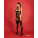 Корсет Obsessive Dominna cupless corset & crotchless thong 2XL/3X
