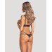 Комплект Obsessive Euridia 2-pcs crotchless set XS/S