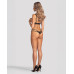 Комплект Obsessive Euridia 2-pcs crotchless set XS/S