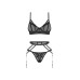 Комплект Obsessive Euridia 3-pcs set M/L