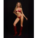 Комплект Obsessive Inferro 2-pcs set S/M/L