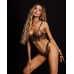 Комплект Obsessive Soranna top & crotchless thong S/M