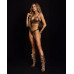 Комплект Obsessive Soranna top & crotchless thong S/M