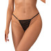 Набір трусиків з доступом Obsessive Bianca 2-pack crotchless thong 2XL/3XL