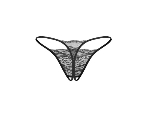 Набір трусиків з доступом Obsessive Bianca 2-pack crotchless thong 2XL/3XL