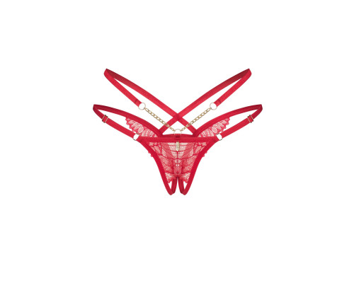 Трусики Obsessive Matildea crotchless thong S/M