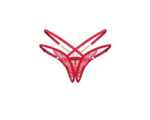 Трусики Obsessive Matildea crotchless thong S/M