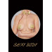 Пестис-сердечка з пензликами та чокером JSY Nipple Sticker RT236114 Golden