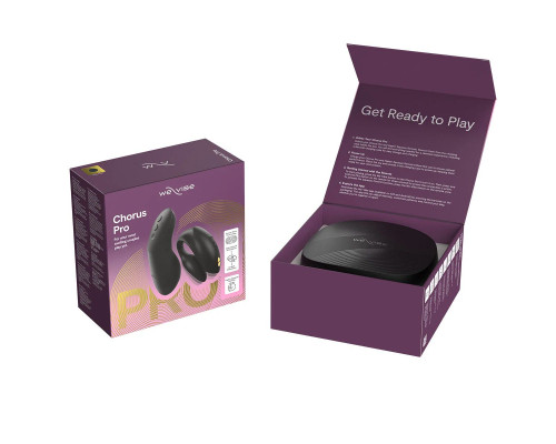 Смарт-вібратор для пар We-Vibe Chorus Pro Satin Black