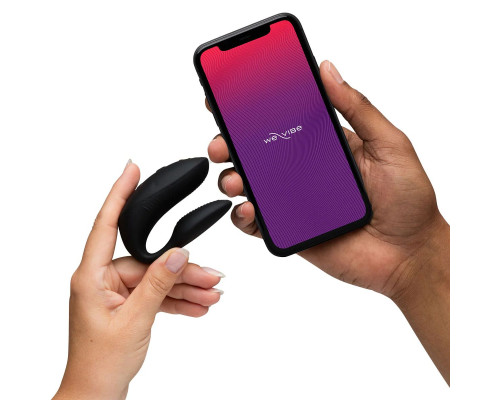 Смарт-вібратор для пар We-Vibe Chorus Pro Satin Black