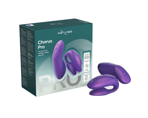 Смарт-вібратор для пар We-Vibe Chorus Pro Cosmic Purple