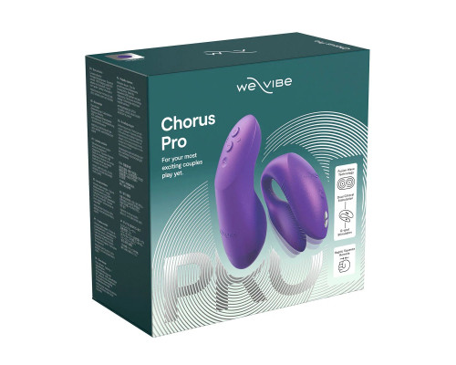 Смарт-вібратор для пар We-Vibe Chorus Pro Cosmic Purple