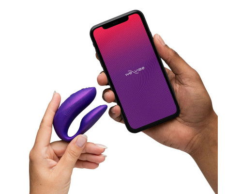 Смарт-вібратор для пар We-Vibe Chorus Pro Cosmic Purple