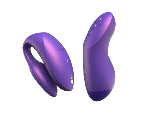 Смарт-вібратор для пар We-Vibe Chorus Pro Cosmic Purple