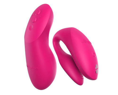 Смарт-вібратор для пар We-Vibe Chorus Pro Electric Pink