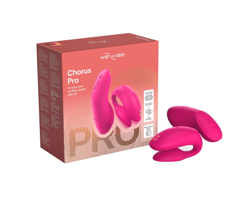 Смарт-вібратор для пар We-Vibe Chorus Pro Electric Pink