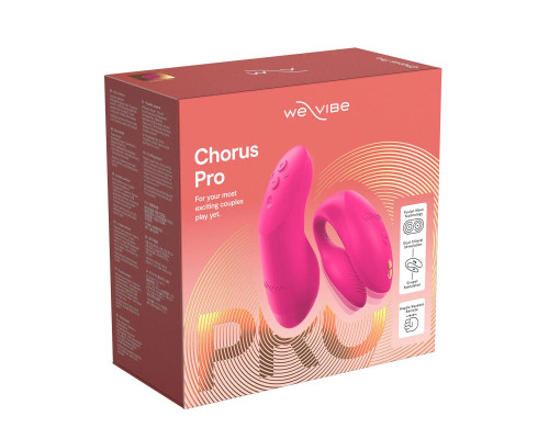 Смарт-вібратор для пар We-Vibe Chorus Pro Electric Pink