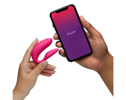 Смарт-вібратор для пар We-Vibe Chorus Pro Electric Pink