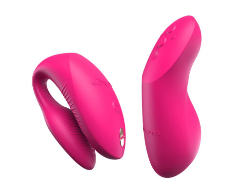 Смарт-вібратор для пар We-Vibe Chorus Pro Electric Pink