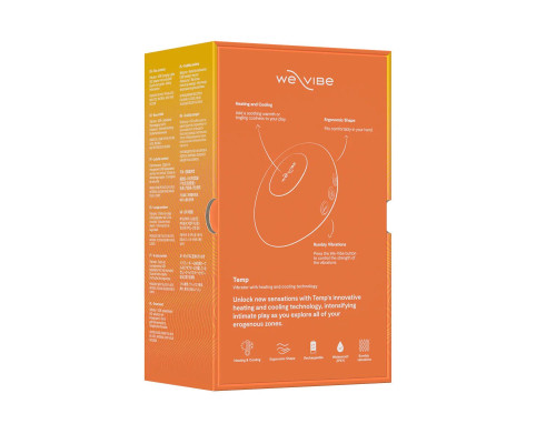 Вібратор We-Vibe Temp Tangerine