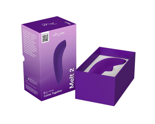 Вакуумний смарт-стимулятор для пар We-Vibe Melt 2 Purple