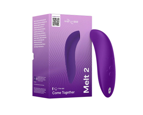Вакуумний смарт-стимулятор для пар We-Vibe Melt 2 Purple