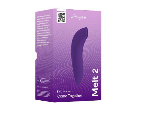 Вакуумний смарт-стимулятор для пар We-Vibe Melt 2 Purple