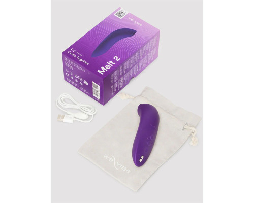 Вакуумний смарт-стимулятор для пар We-Vibe Melt 2 Purple