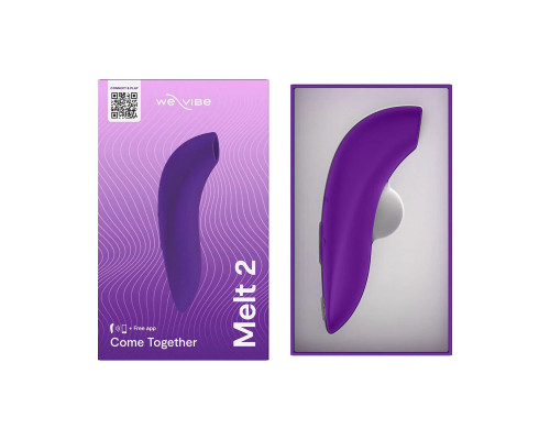 Вакуумний смарт-стимулятор для пар We-Vibe Melt 2 Purple