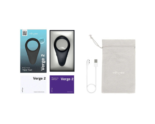 Смарт-віброкільце We-Vibe VERGE 2 Black