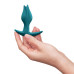 Анальна пробка Fun Factory BOOTIE FEM Bottle Green, у вигляді бутона, діаметр 2,9 см, тонкий обмежувач
