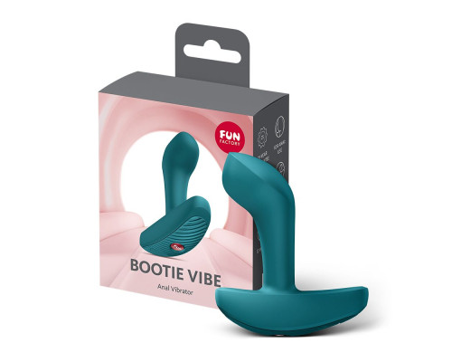 Анальна пробка Fun Factory Bootie Vibe Bottle Green