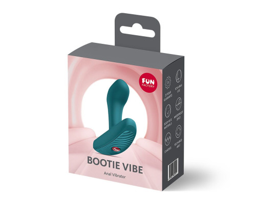 Анальна пробка Fun Factory Bootie Vibe Bottle Green
