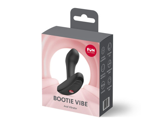 Анальна пробка Fun Factory Bootie Vibe Black
