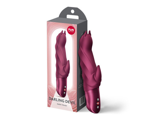 Вібратор Fun Factory Darling Devil Wine Red