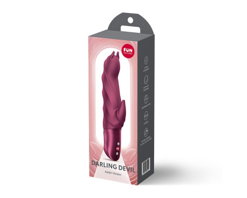 Вібратор Fun Factory Darling Devil Wine Red