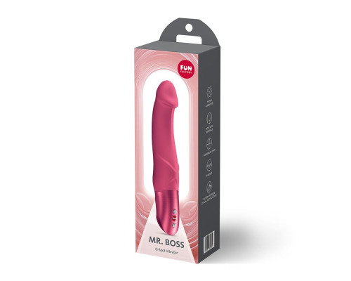 Вібратор Fun Factory Mr. Boss Raspberry