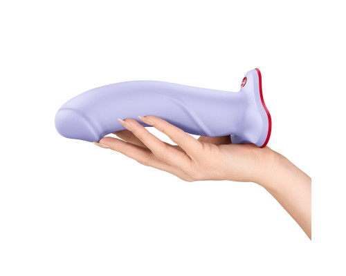 Фалоімітатор Fun Factory THE BOSS STUB Purple, реалістична текстура, довжина 17,9 см, діаметр 4,1см