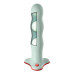 Фалоімітатор Fun Factory BOUNCER Light Green, кульки всередині, ефект вібрації, діаметр 3,9 см