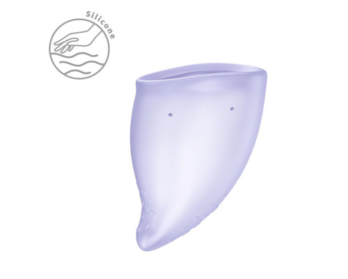 Менструальна чаша Fun Factory FUN CUP SIZE A Purple, багаторазова, діаметр 4 см, об’єм 20 мл